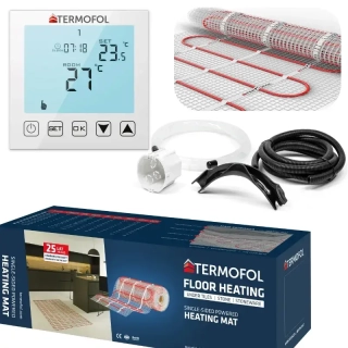 H1-Topná rohož (instalační set) 9m2 výkon 1350W